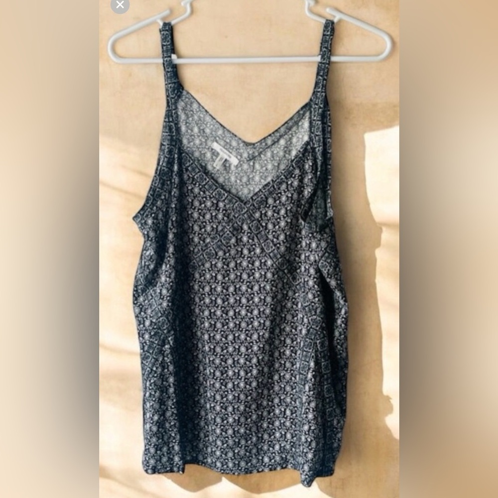 Maurices Black and White Patterned Camisole